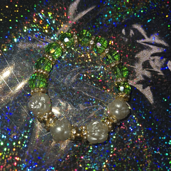 Fashion Jewelry I Jade I Fire Fly Pebble I Bracelet - Picture 4 of 6